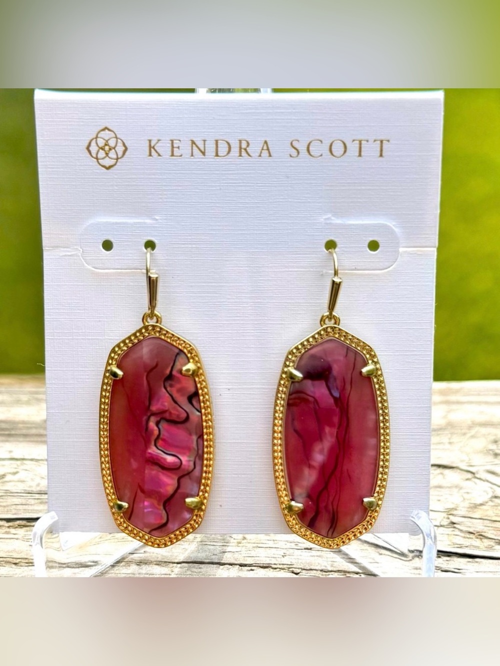 Kendra Scott Elle Drop Earrings in Azalea Illusion - Picture 5 of 9